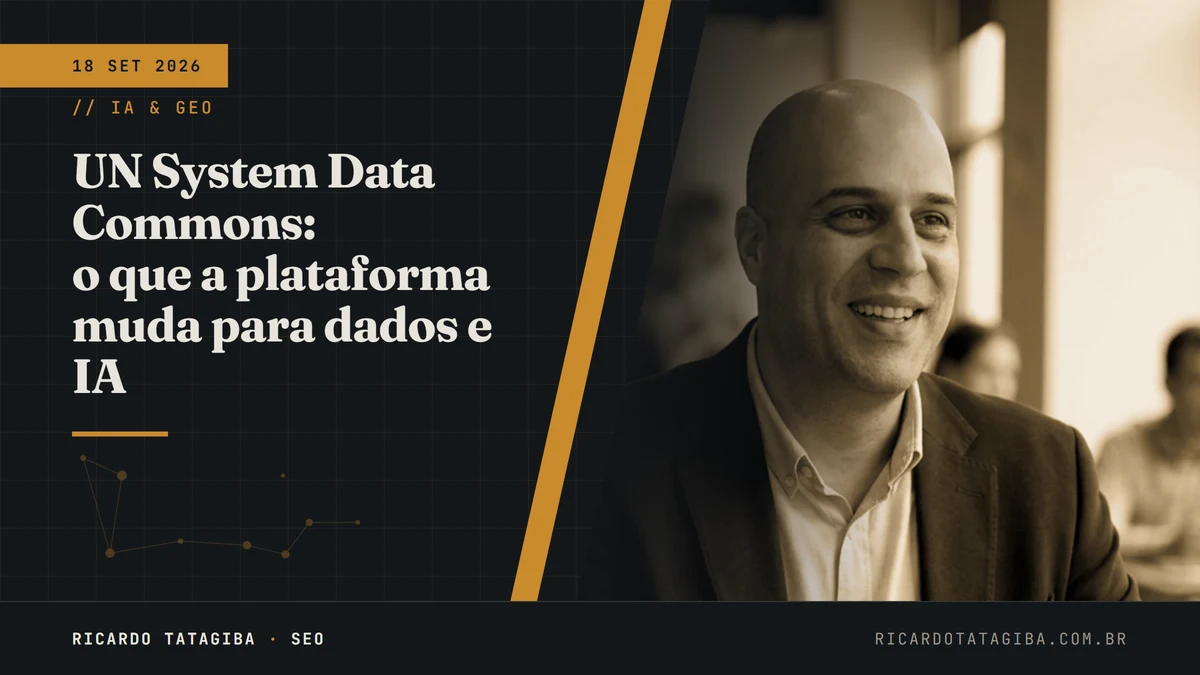 UN System Data Commons: o que a plataforma muda para dados e IA